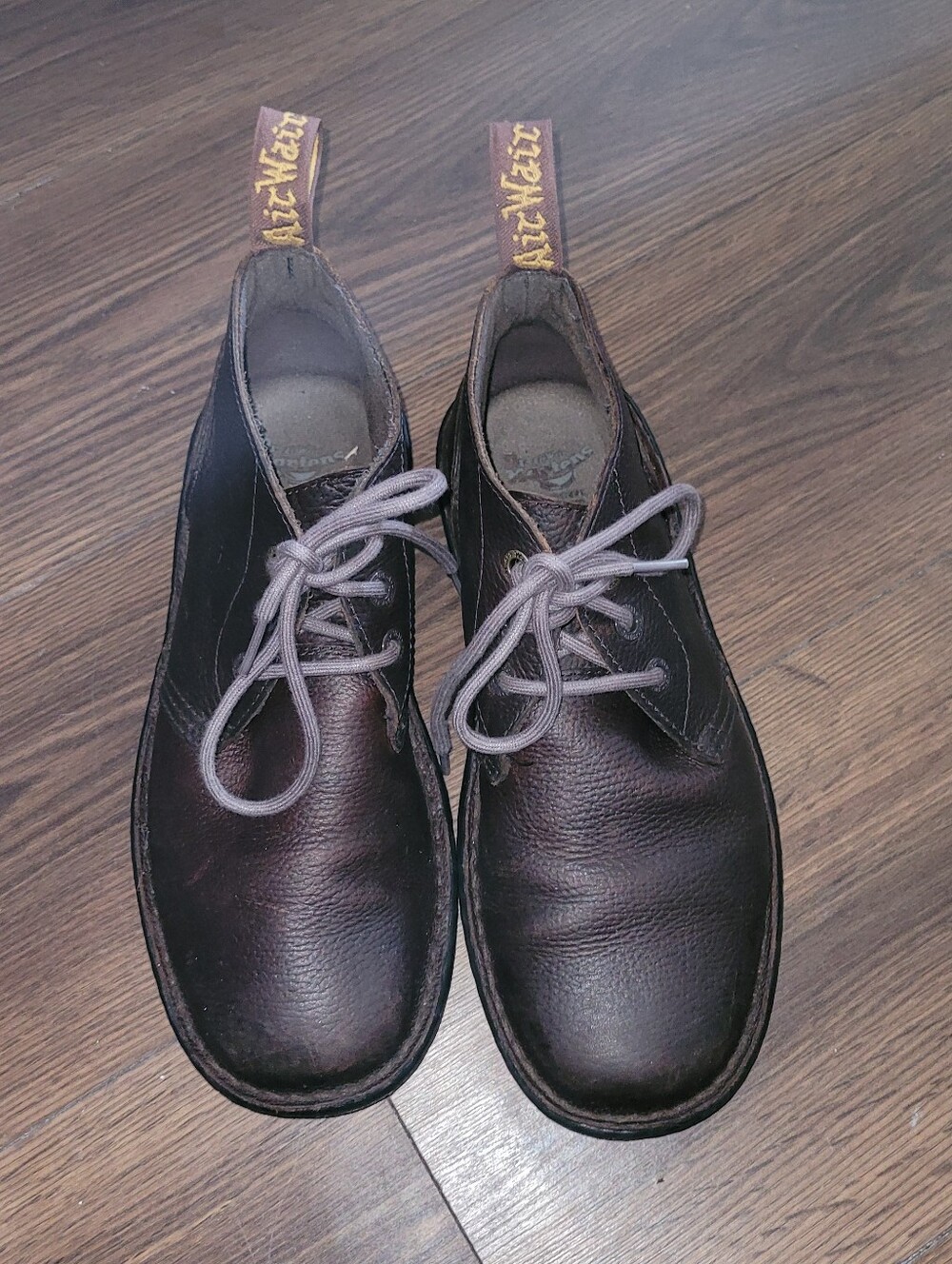 Dr. Martens Men’s Sussex Chukka Boots in Dark Brown Leather